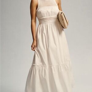 Chic Cream Maxi Dress